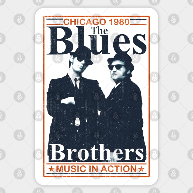 The Blues Brothers Sticker by StayTruePonyboy